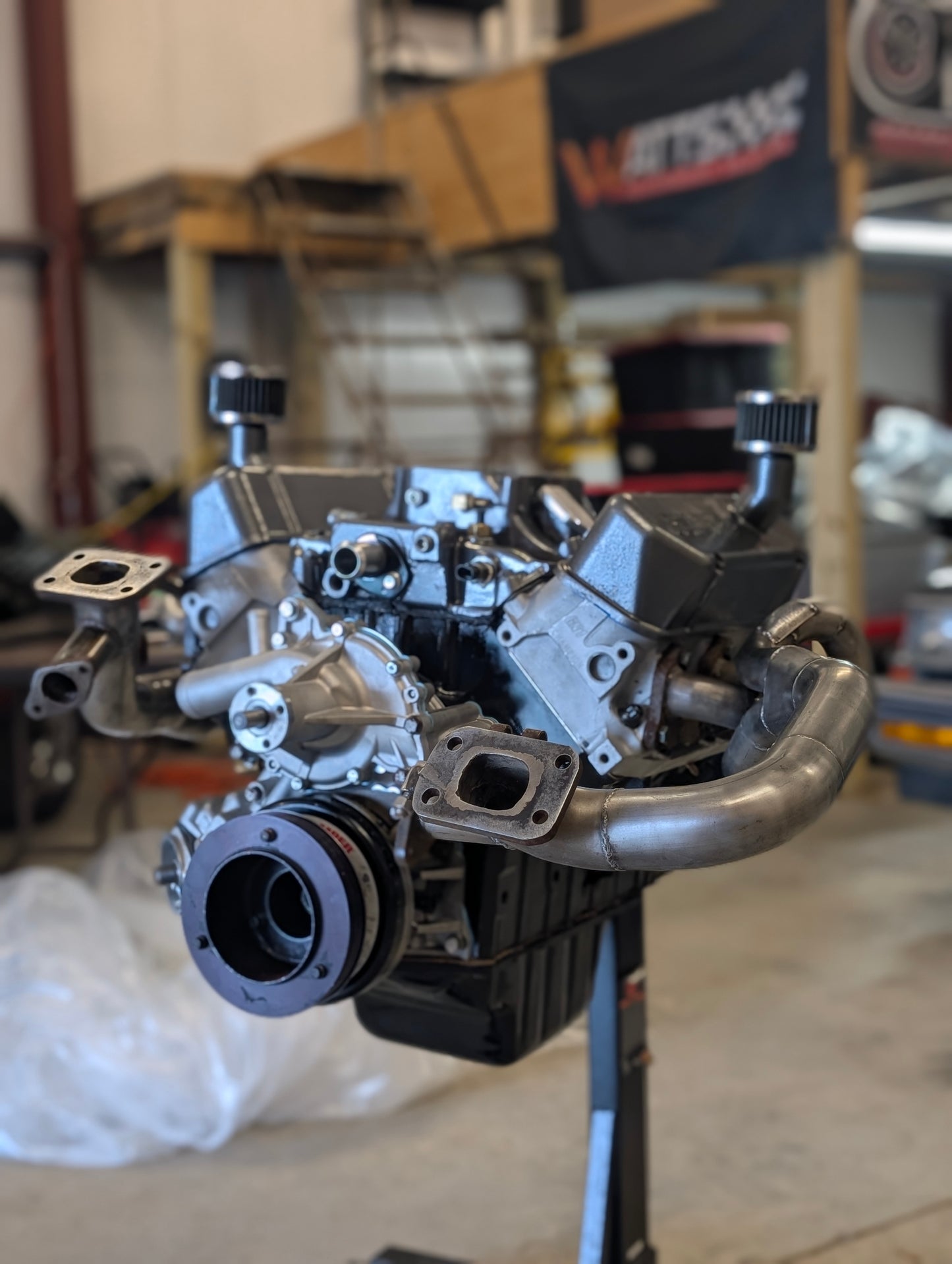 Buick V6 Stainless Twin T4 Turbo Turbo Headers (Burhead Headers)